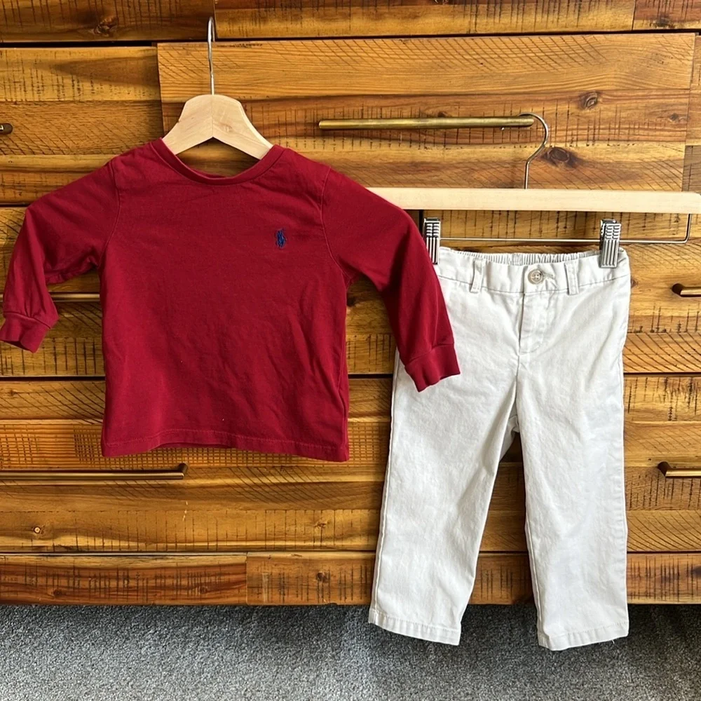 Polo Ralph Lauren Kids' Pants with Shirts Bundle